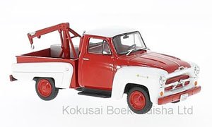 Chevrolet 3100 Tow Truck 1956 Red/White (Diecast Car)