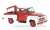 Chevrolet 3100 Tow Truck 1956 Red/White (Diecast Car) Item picture1