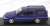 オペル オメガ A2 Caravan 1990 メタリックブルー (ミニカー) 商品画像2