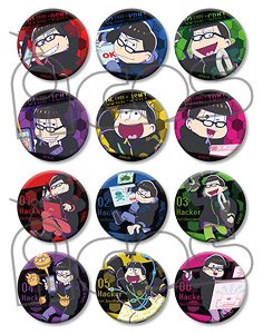 おそ松さん Hacker`s Badge Collection (12個セット) (キャラクターグッズ)