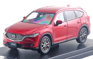 MAZDA CX-8 (2017) ソウルレッドクリスタルメタリック (ミニカー)