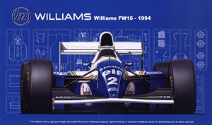 ウィリアムズ FW16 ルノー (サンマリノGP/ブラジルGP/パシフィックGP) (プラモデル)