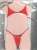 Very Small Bikini Set (Red) (Fashion Doll) Item picture1