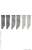 ピコD ボーダーソックス Aセット (ホワイト×ブラック、ホワイト×ブラウン、ホワイト×グレー) (ドール) 商品画像1