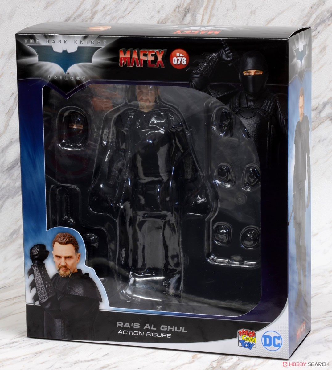 MAFEX No.078 Ra`s al Ghul(ラーズ・アル・グール) (完成品) パッケージ1