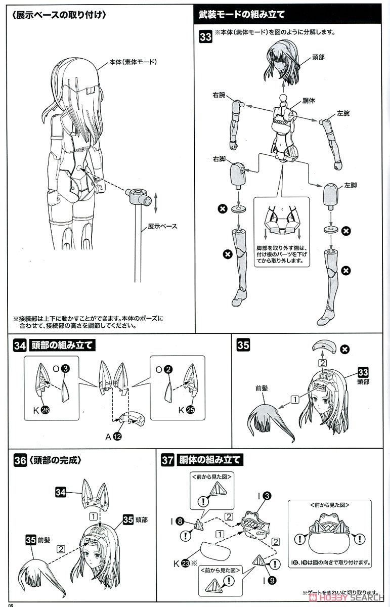 吾妻楓 (プラモデル) 設計図5