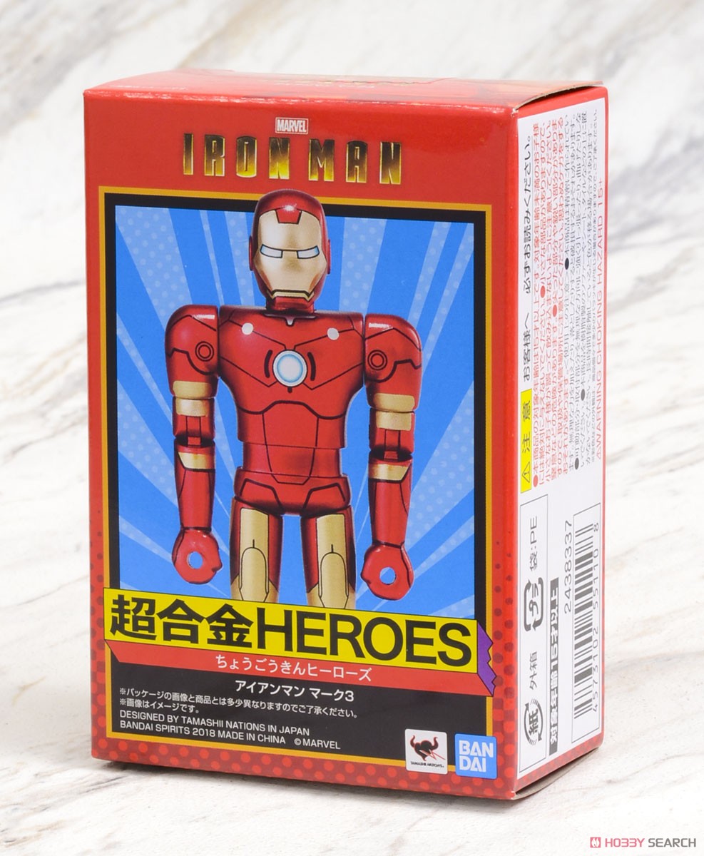 超合金HEROES アイアンマン マーク3 (完成品) パッケージ1