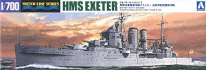 英国海軍重巡洋艦 エクセター 大西洋船団護送作戦 (プラモデル)