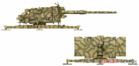 ドイツ 88mm砲 Flak41 (プラモデル) その他の画像2