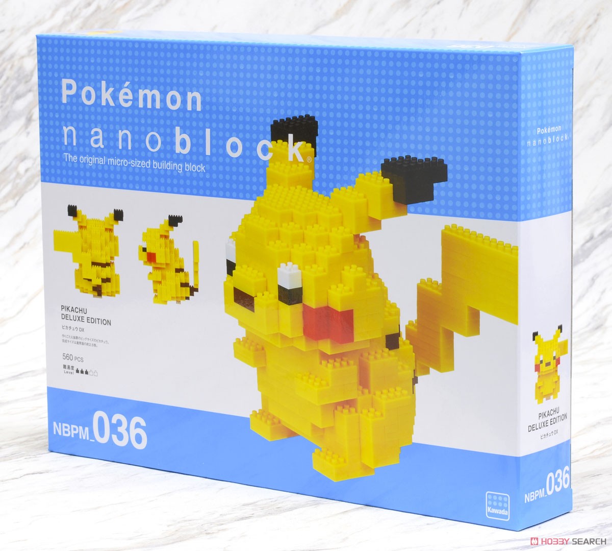 nanoblock Pokemon Pikachu DX (Block Toy) Package1