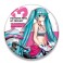 Hatsune Miku Racing Ver. 2013 Big Can Badge 10th Anniversary Design 4 (Anime Toy) 商品画像1 Thumbnail