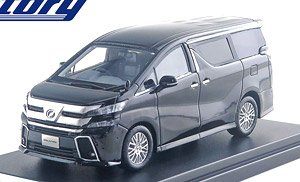 Toyota VELLFIRE ZA `G edition` (2016) ブラック (ミニカー)