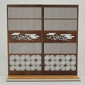 1/12 Lattice Door with Japanese Pattern 2 (Fashion Doll)