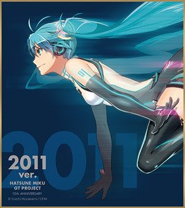Hatsune Miku Racing Ver.2011 Mini Colored Paper 10th Anniversary Design 3 (Anime Toy)