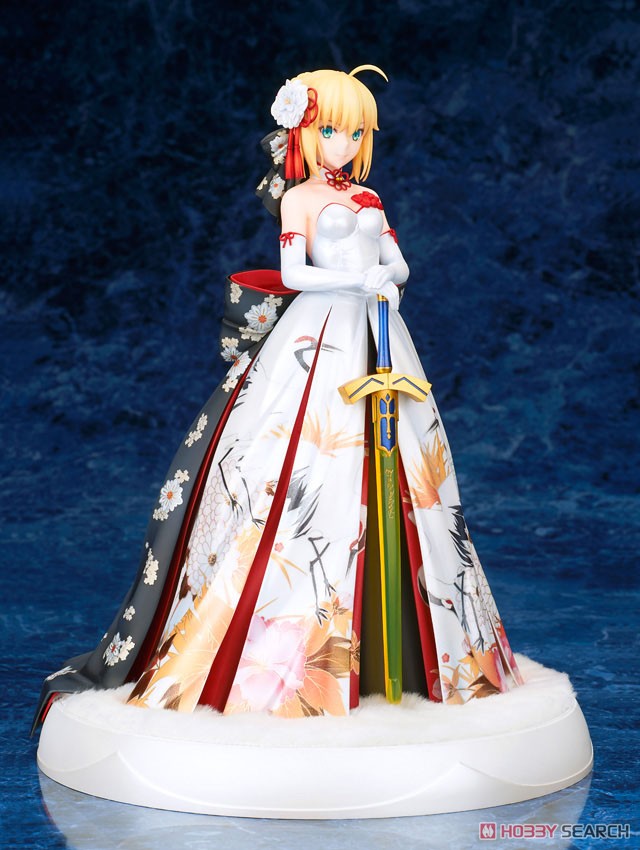 Saber Kimono Dress Ver. (PVC Figure) Item picture5