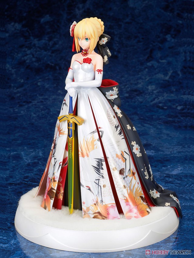 Saber Kimono Dress Ver. (PVC Figure) Item picture6