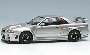 NISMO R34 GT-R Z-tune シルバー (ミニカー)