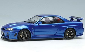 NISMO R34 GT-R Z-tune ベイサイドブルー (ミニカー)