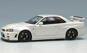 NISMO R34 GT-R Z-tune ホワイトパール (ミニカー)
