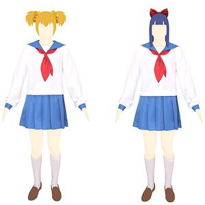 Pop Team Epic Costume Set/Ladies M (Anime Toy)