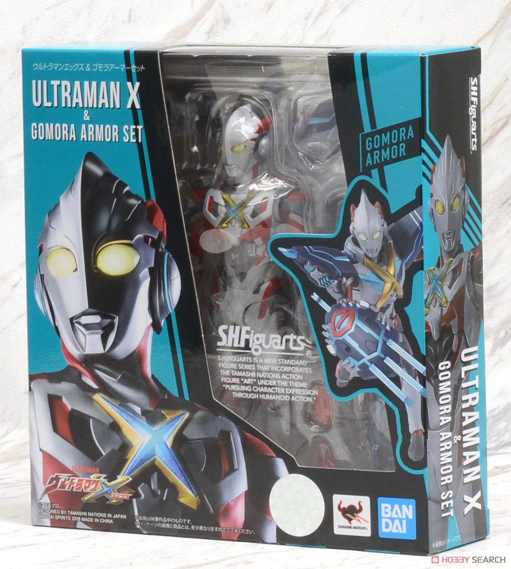 S.H.フィギュアーツ ウルトラマンエックス&ゴモラアーマーセット (完成品) パッケージ1