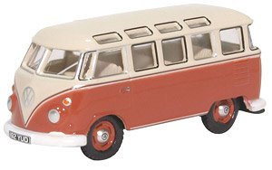 (OO) VW T1 サンババス (シーリングワックスレッド/ベージュグレイ) (鉄道模型)