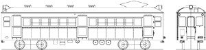 16番(HO) 琴電20形電車 タイプB キット (組み立てキット) (鉄道模型)