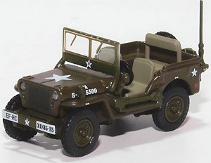 (OO) Willys MB アメリカ陸軍 (鉄道模型)