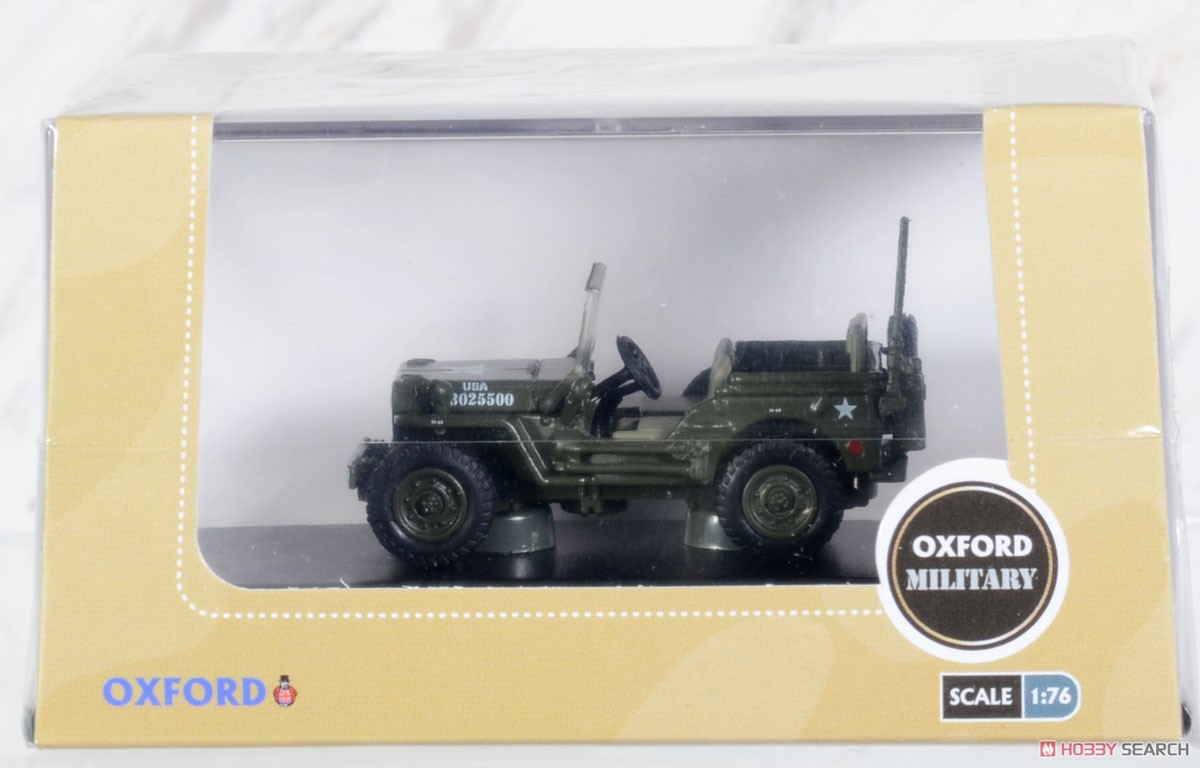 (OO) Willys MB アメリカ陸軍 (鉄道模型) パッケージ1