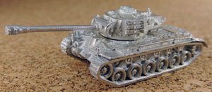 Heavy Tank M26 Pershing Metal Base Finish (Pre-built AFV)