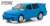 1995 Volkswagen Jetta A3 - Blue (ミニカー) 商品画像1
