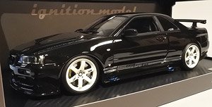 TOP SECRET GT-R (BNR34) Black (ミニカー)
