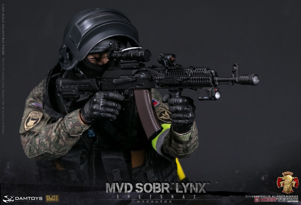 Damtoys 78058 Russian Spetsnaz MVD SOBR LYNX 1/6 Figure (Fashion Doll) Item picture7