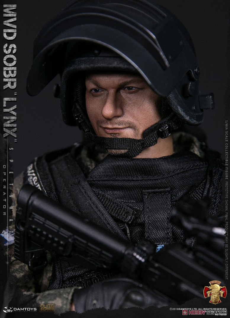 Damtoys 78058 Russian Spetsnaz MVD SOBR LYNX 1/6 Figure (Fashion Doll) Other picture10