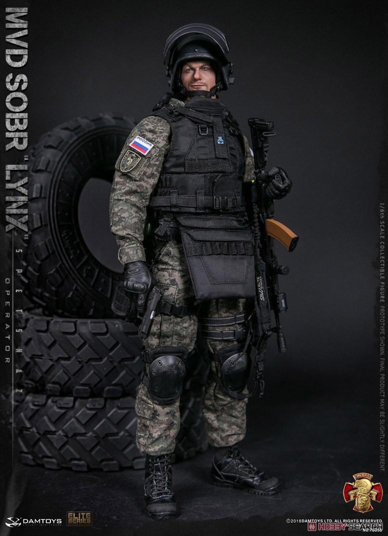 Damtoys 78058 Russian Spetsnaz MVD SOBR LYNX 1/6 Figure (Fashion Doll) Other picture13