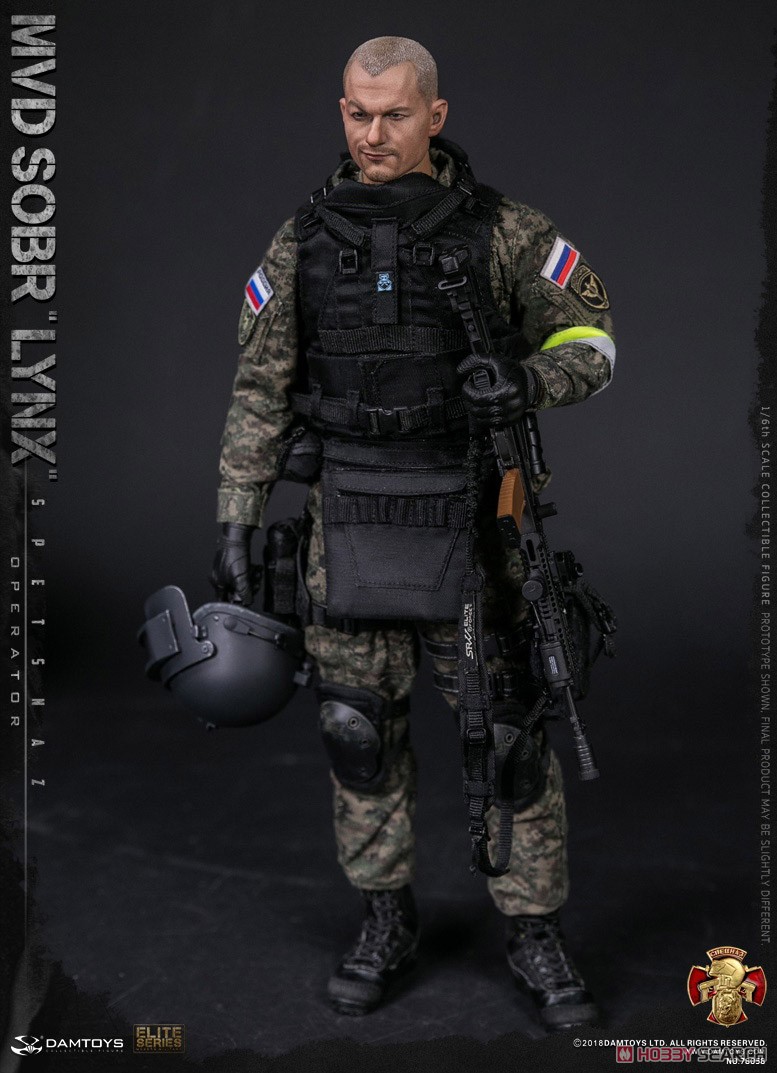 Damtoys 78058 Russian Spetsnaz MVD SOBR LYNX 1/6 Figure (Fashion Doll) Other picture14