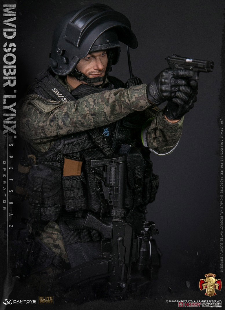 Damtoys 78058 Russian Spetsnaz MVD SOBR LYNX 1/6 Figure (Fashion Doll) Other picture8