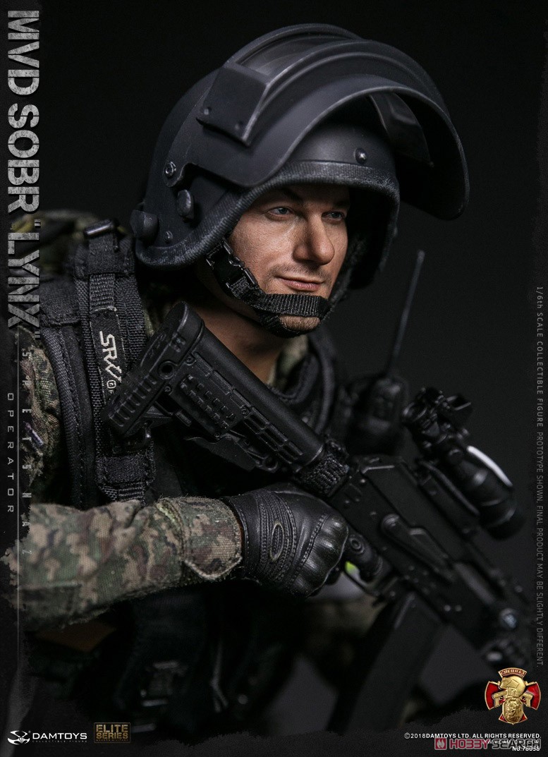 Damtoys 78058 Russian Spetsnaz MVD SOBR LYNX 1/6 Figure (Fashion Doll) Other picture9