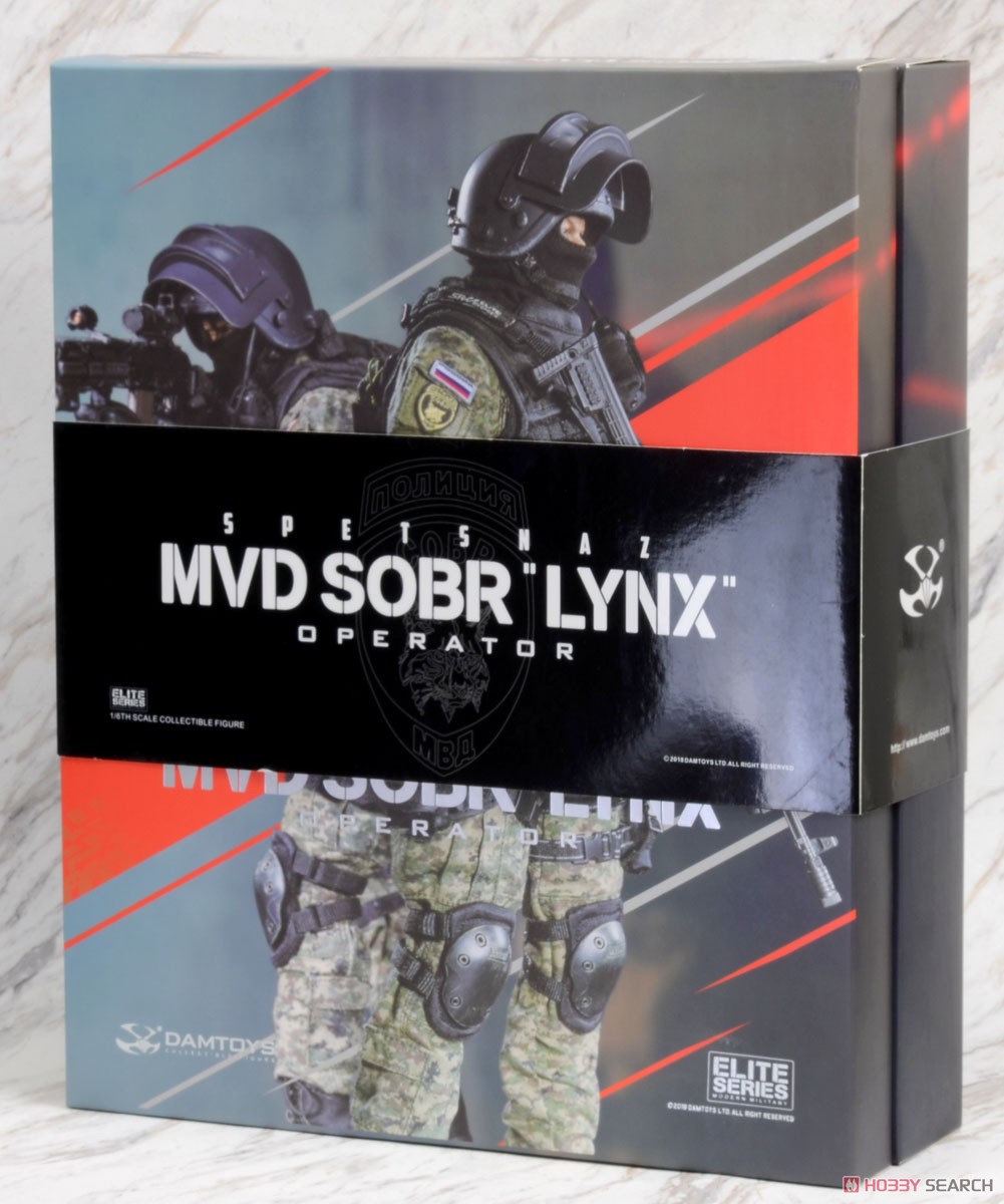 Damtoys 78058 Russian Spetsnaz MVD SOBR LYNX 1/6 Figure (Fashion Doll) Package1