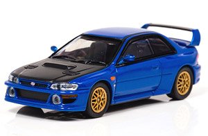 スバル インプレッサ 22B STi Version 1998 (Blue / Carbon Fiber Bonnet) (ミニカー)