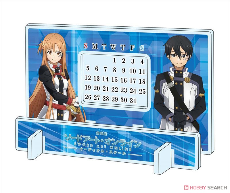 Sword Art Online the Movie -Ordinal Scale- Acrylic Calendar (Anime Toy) Item picture1