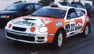 トヨタ セリカ GT-FOUR 1998年ポルトガルラリー #22 A.Bakhashab / B.Willis (ミニカー)