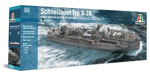 ドイツ海軍魚雷艇 シュネルボート S-38 (プラモデル)