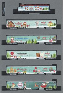 2017 Operation North Pole Christmas Train 6 Unit Set (クリスマストレイン 2017 F40PH機関車/ (6両セット) ★外国形モデル