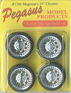 `Magnums` 19` Rims w/Tires Chrome (Set of 4) (Accessory)