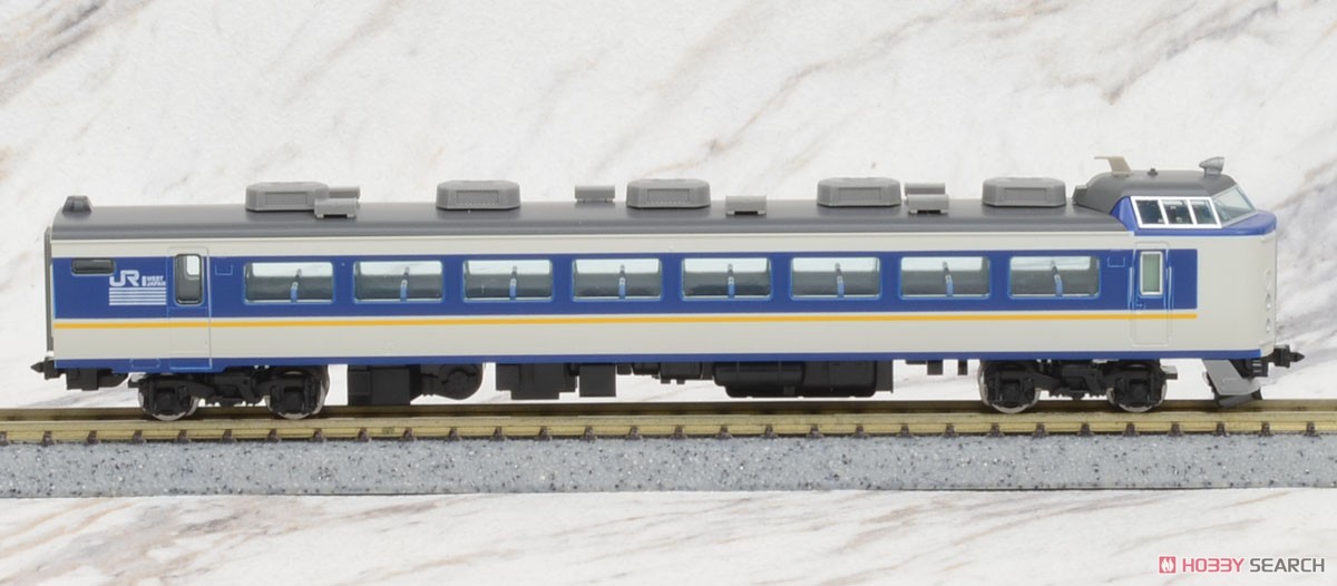 JR 485系特急電車 (しらさぎ・新塗装) セットB (7両セット) (鉄道模型) 商品画像11