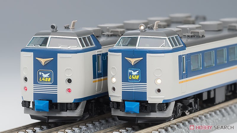 JR 485系特急電車 (しらさぎ・新塗装) セットB (7両セット) (鉄道模型) 商品画像13