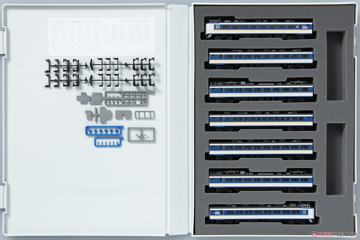 JR 485系特急電車 (しらさぎ・新塗装) セットB (7両セット) (鉄道模型) 商品画像14