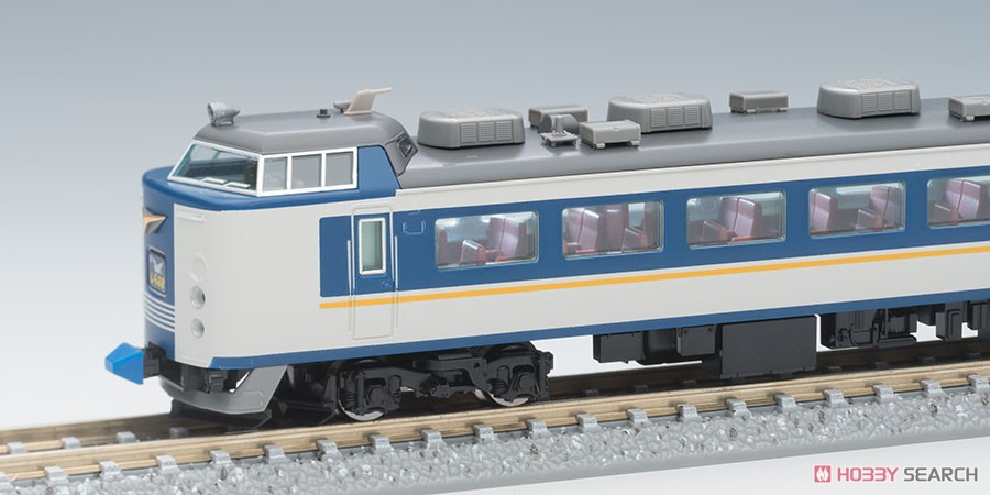 JR 485系特急電車 (しらさぎ・新塗装) セットB (7両セット) (鉄道模型) 商品画像15