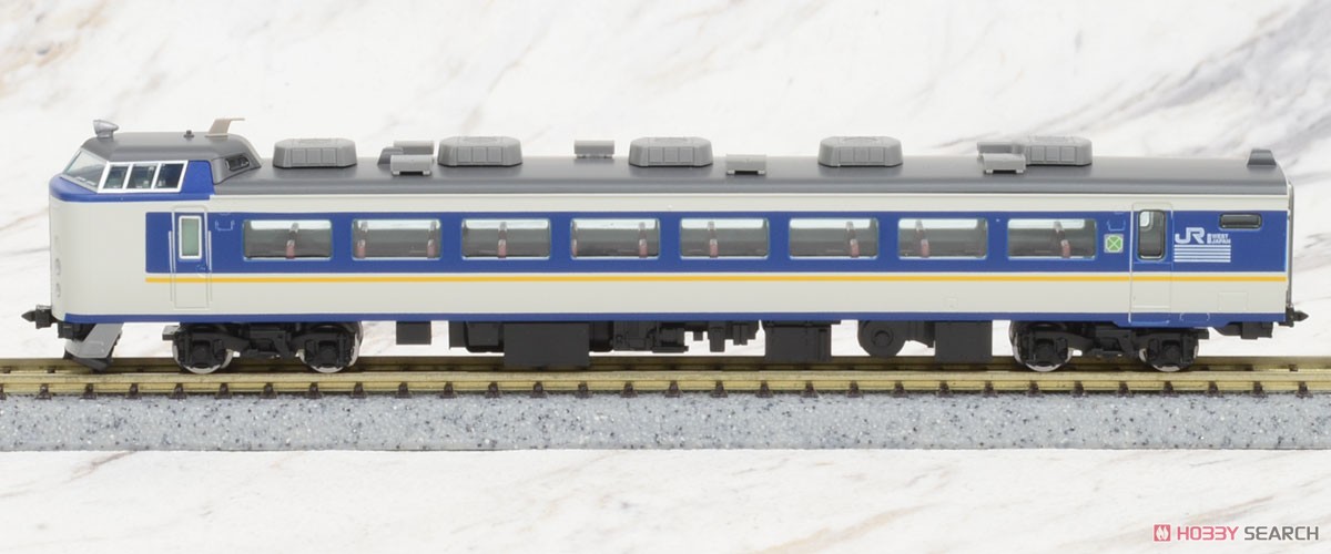 JR 485系特急電車 (しらさぎ・新塗装) セットB (7両セット) (鉄道模型) 商品画像3
